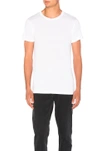 John Elliott Men's Classic Crewneck Tee In White