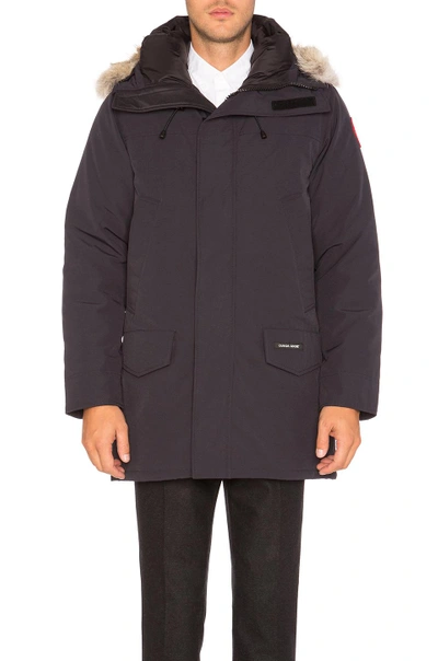 Canada Goose Langford Parka In Navy
