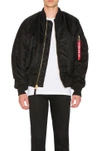 ALPHA INDUSTRIES MA-1 BLOOD CHIT BOMBER,ALPF-MO13