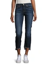 7 FOR ALL MANKIND Step Hem Cropped Jean,0400096187440