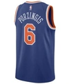 NIKE MEN'S KRISTAPS PORZINGIS NEW YORK KNICKS ICON SWINGMAN JERSEY