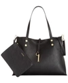 CALVIN KLEIN LARGE REVERSIBLE TOTE WITH POUCH