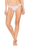 PILYQ LACE FANNED TEENY BIKINI BOTTOM,PILY-WX256