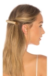 Oribe Geometric Gold Plated Metal Barrette