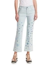STELLA MCCARTNEY Star-Print Cropped Jeans
