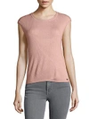 CALVIN KLEIN Ribbed-Knit Shell,0400092225295