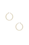 LUV AJ THE AMALFI TUBE HOOPS,PH17E ATH S