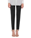 Akris Melissa Techno Cotton Pants, Black In Black