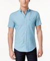 TOMMY HILFIGER MEN'S WAINWRIGHT CUSTOM-FIT SHIRT, CREATED FOR MACY'S
