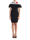 MOSCHINO COTTON BLEND DRESS,A0467 5426 1555