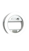 Impressions Vanity Glowme 2.0 Usb Rechargeable Led Selfie Ring Light In Shimmery Silver
