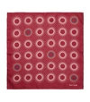 PAUL SMITH Circle Pattern Pocket Square,P000000000005809781