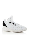 Adidas Originals Men's Tubular Doom Sock Primeknit Lace Up Sneakers In White
