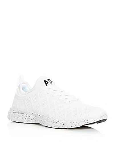 Apl Athletic Propulsion Labs Men's Techloom Phantom Lace Up Trainers In Black/white Hombre