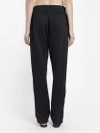 WALES BONNER WALES BONNER WOMEN'S BLACK PALMS TRACKPANT WITH CROCHET DETAIL