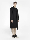 D BY D D BY D MEN'S BLACK TAILORED COAT