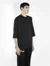 D BY D D BY D MEN'S BLACK SWEATER WITH BACK YELLOW ZIP