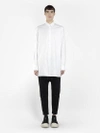 D BY D D BY D MEN'S WHITE LONG SHIRT WITH LATERAL STRINGS