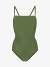 Matteau Green The Ring Maillot Swimsuit In Green