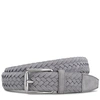 Tod's Belt In Suede In Grey