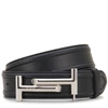 TOD'S BELT IN LEATHER,XCWCQN80100RLXB999