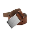 BURBERRY George Bridle Trench Leather Belt