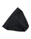 Hanro Moments Cotton Hipster Brief In Black