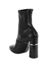 3.1 Phillip Lim Kyoto Leather Sock Boots In Black