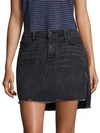 SANDRINE ROSE Denim Five-Pocket Mini Skirt