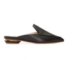 Nicholas Kirkwood Beya Textured-leather Slippers In Black