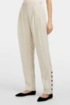 ALTUZARRA Lidig Striped Satin-Twill Trousers