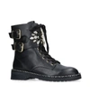 KURT GEIGER STOOP BIKER BOOTS,14863813