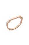 MONICA VINADER MONICA VINADER SIGNATURE THIN RING,RP-RG-MVTR-NON