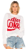 WILDFOX DIET COKE PULLOVER SWEATER,WGYA3040P