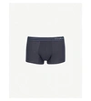 ERMENEGILDO ZEGNA MENS DARK BLUE MODERN CORE SLIM-FIT STRETCH-COTTON TRUNKS