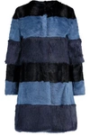 AINEA Paneled faux fur coat,US 4772211931413241