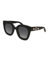 Gucci Gg0208s Sunglasses In Black