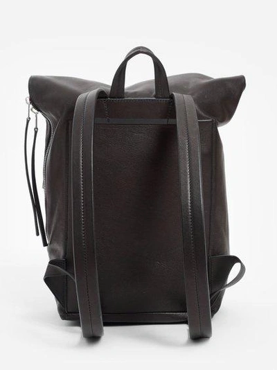 Rick Owens Woman Duffle Textured-leather Backpack Black