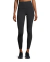 Alo Yoga Airbrush Tech Lift High Waist Leggings In Black
