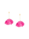 AURELIE BIDERMANN PISTIL PIVOINE EARRINGS,FW17BO04MG12494935