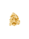 Coup De Coeur Vortex Single Stud Earring In Metallic