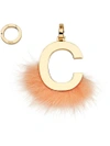 FENDI FENDI ABCLICK C PENDANT CHARM - YELLOW,7ARLECVHL12473581