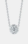 KWIAT 'SUNBURST' DIAMOND PENDANT NECKLACE,9460