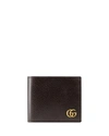 Gucci Gg Marmont Leather Bi-fold Wallet In Black