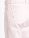 Off-white Belted Straight-leg Cropped Jeans In Pink