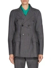 BALENCIAGA Checker Wool-Blend Jacket