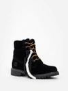 OFF-WHITE OFF WHITE C/O VIRGIL ABLOH X TIMBERLAND WOMEN'S BLACK BOOTS