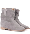 ISABEL MARANT CRISI SUEDE ANKLE BOOTS,P00283463