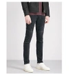 J BRAND BEARDEN MOTO SLIM-FIT SKINNY JEANS