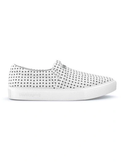 Swear Maddox Slip-on Sneaker In White